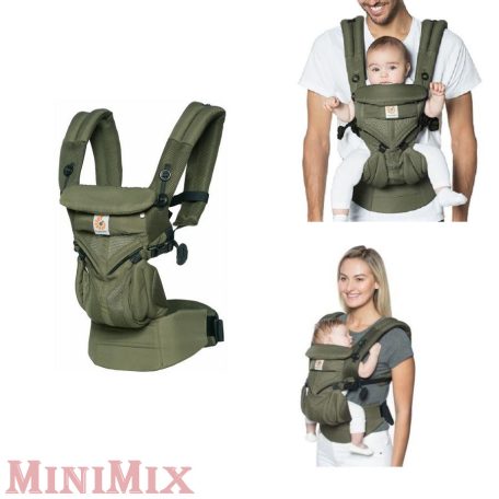 Ergobaby Omni 360 Cool Air mesh kenguru Khaki Green