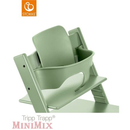 STOKKE Tripp Trapp Baby Set Moss Green ülőkebetét etetőszékhez