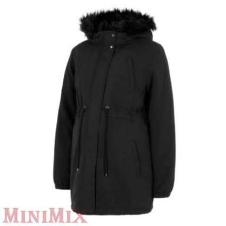 Mama Licious 20011365 Jessa Short Parka kismama kabát fekete M-es