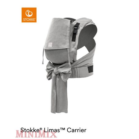 STOKKE Limas Plus Grey Melange mei tai hordozó