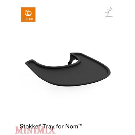 STOKKE Tray for Nomi Black etetőszék tálca