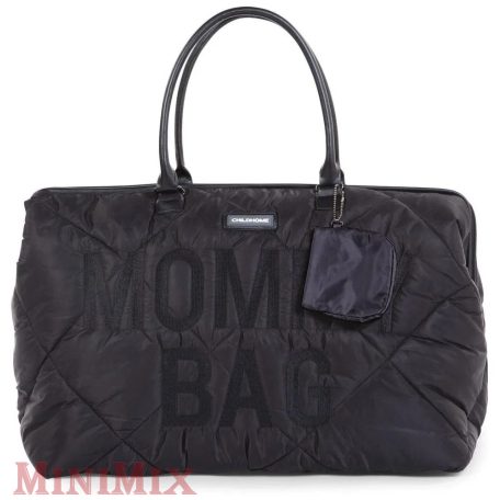 CHILDHOME Mommy Bag Puffered Black